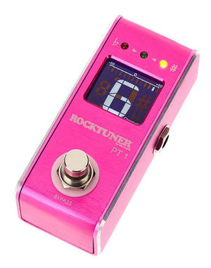 Warwick Rocktuner Pedal Tuner Hot Pink